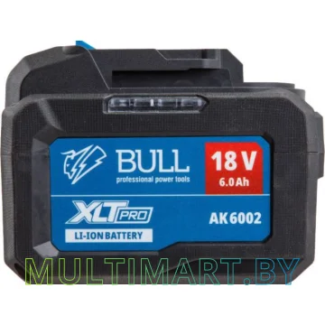 Аккумулятор Bull AK 6002 Li-Ion XLTpro 1329597 (18 В/6 Ач) картинка 3